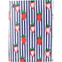 Bouffants and Broken Hearts Strawberries and Stripes PS5 Digital Edition Console Skin